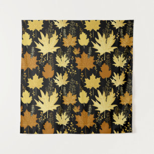 Seamless floral pattern tapestry