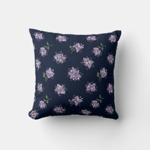 Seamless Floral Pillow