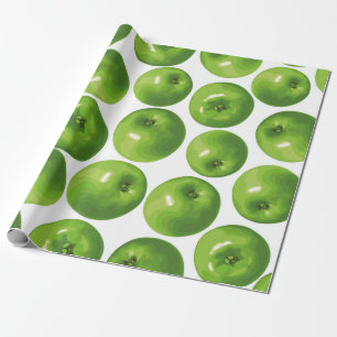 Seamless floral Vintage pattern with big sunflower Wrapping Paper