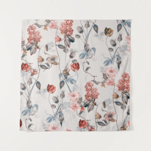seamless flower design with light backgroundflower tapestry