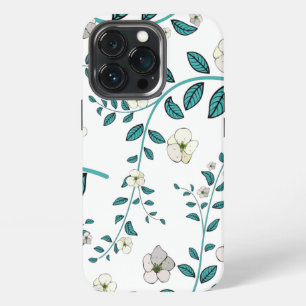 Seamless Flower Pattern iPhone 13 Pro Case