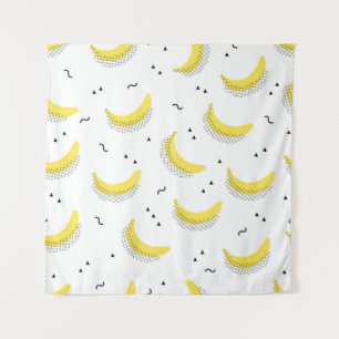 seamless fruit kids background. Abstract geometri Tapestry