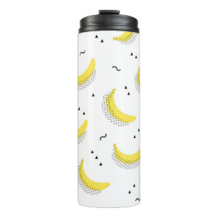 seamless fruit kids background. Abstract geometri Thermal Tumbler
