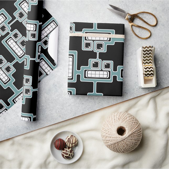Seamless Futuristic Wrapping Paper (Creator Uploaded)