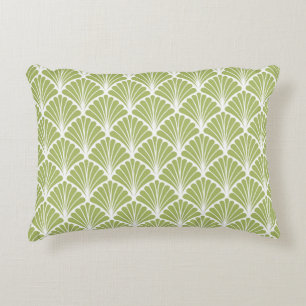 Seamless Geometric Art Deco Pattern. Abstract vint Accent Pillow