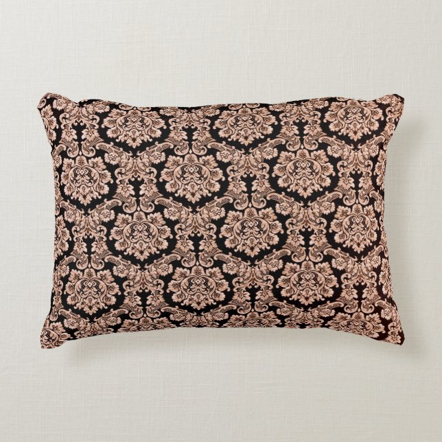 Seamless Geometric Art Deco Pattern. Abstract vint Accent Pillow (Front)