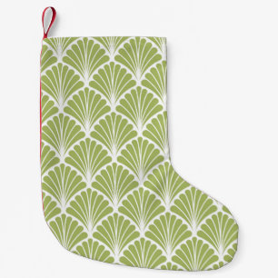 Seamless Geometric Art Deco Pattern. Abstract vint Small Christmas Stocking