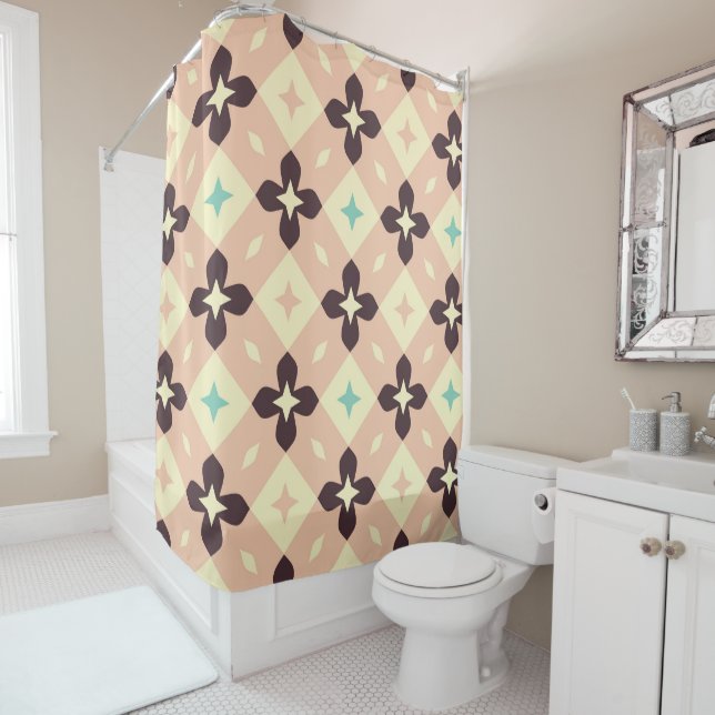Seamless geometric floral  pattern (In Situ)