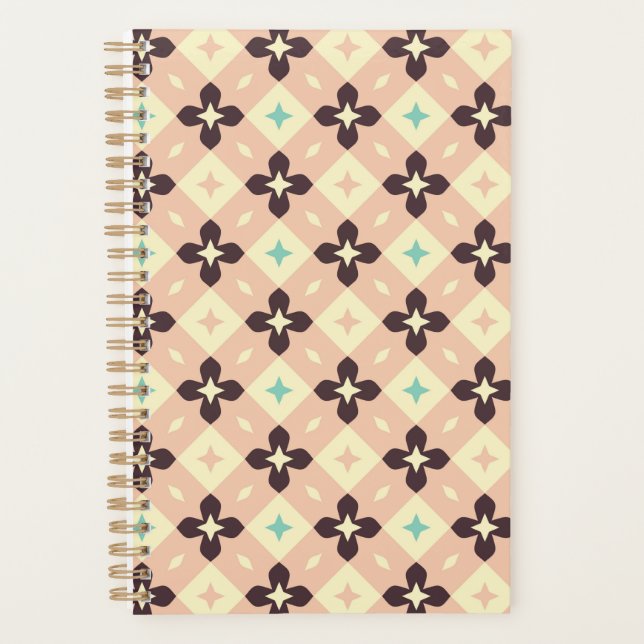 Seamless geometric floral  pattern planner (Front)