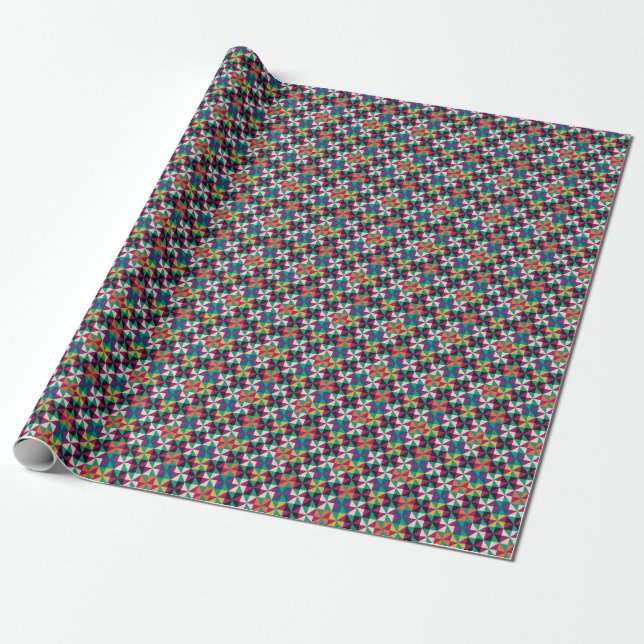 Seamless Geometric, Modern Pattern Design. Wrapping Paper (Unrolled)