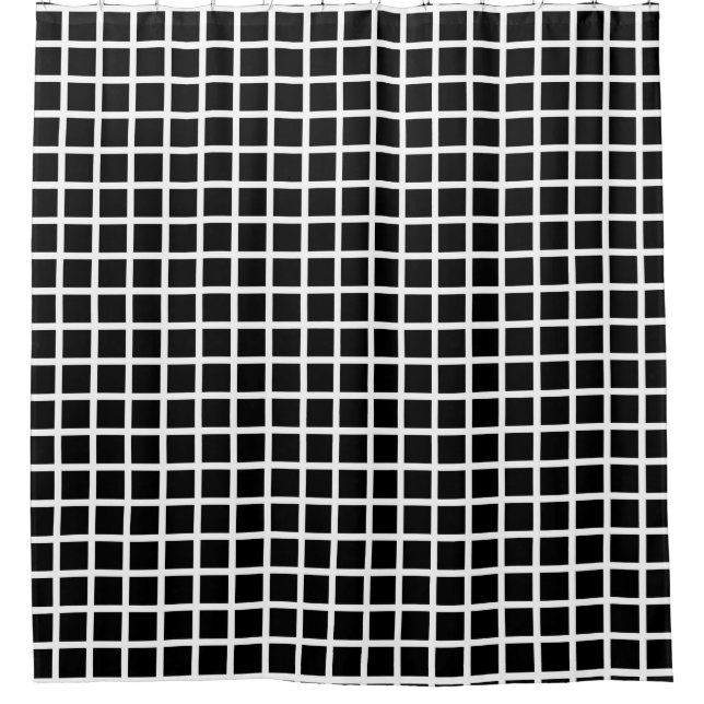 Seamless geometric pattern. Black square on white  (Front)