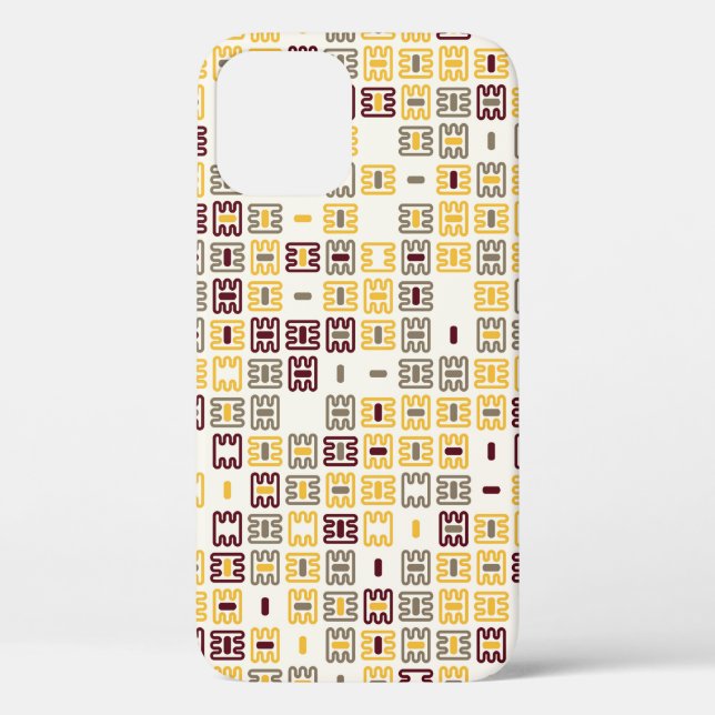 Seamless geometric pattern design illustrationabst Case-Mate iPhone case (Back)