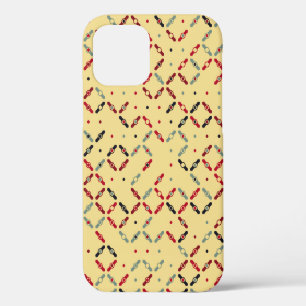 Seamless geometric pattern design illustrationabst iPhone 12 case