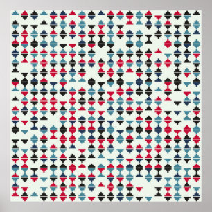 Seamless geometric pattern design illustrationabst poster