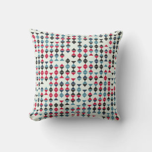 Seamless geometric pattern design illustrationabst throw pillow