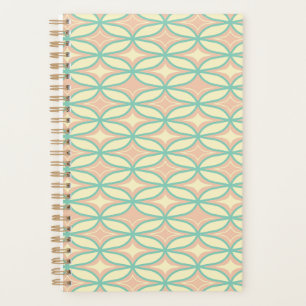 Seamless geometric pattern in diamond shapes Planner