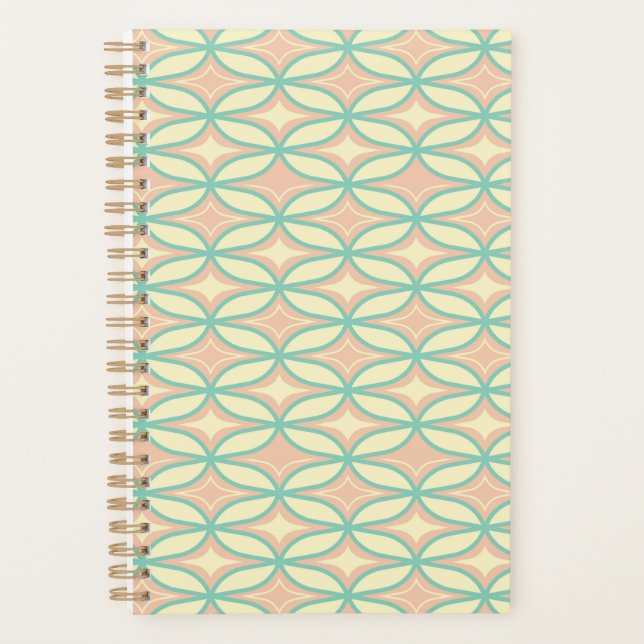  Seamless geometric pattern in diamond shapes  Planner (Front)