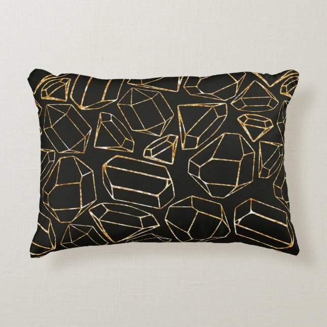 Seamless geometric pattern in retro 80s style. Pop Accent Pillow (Front)