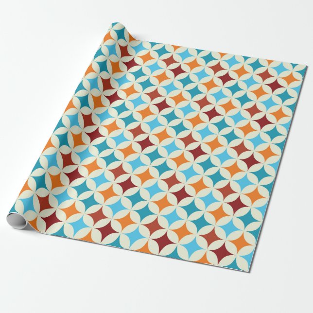seamless geometric pattern. modern stylish repeati wrapping paper (Unrolled)