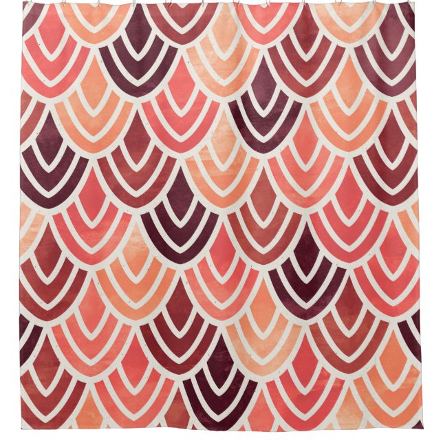Seamless geometric pattern on paper texture (Front)