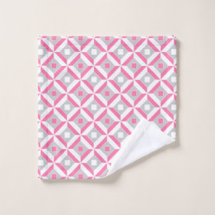 Seamless geometric pattern wash cloth