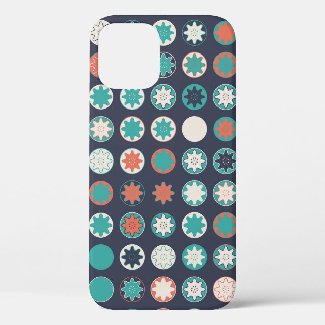 Seamless geometric pattern with coloured elements, Case-Mate iPhone case (Back)