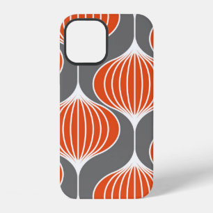 Seamless geometric pattern with wavy lines. art.  iPhone 12 case