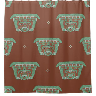 Seamless geometrical pattern with tribal motifs. H
