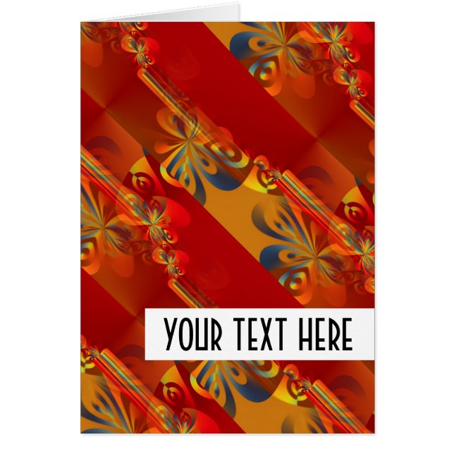 Seamless Graphic Design - red orange I (Front)