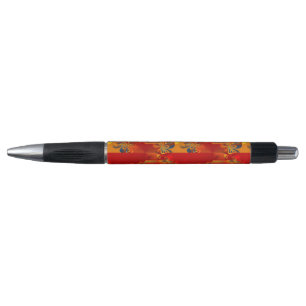 Seamless Graphic Design - red orange I Pen