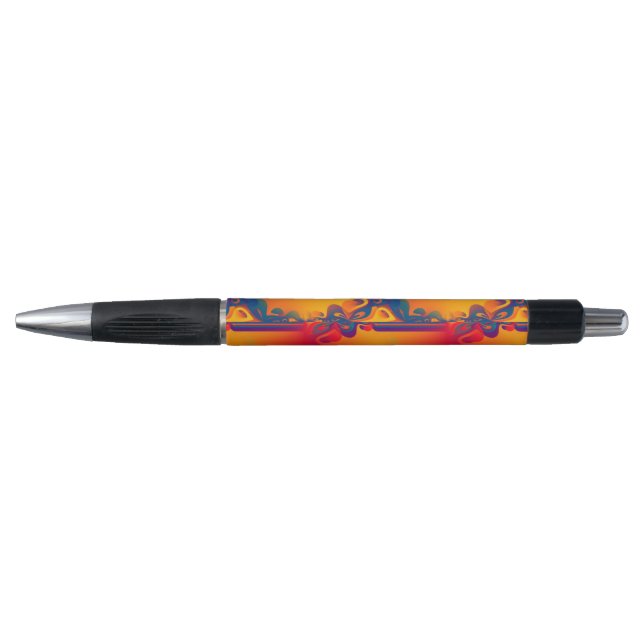 Seamless Graphic Design - yellow red I Pen (Front)