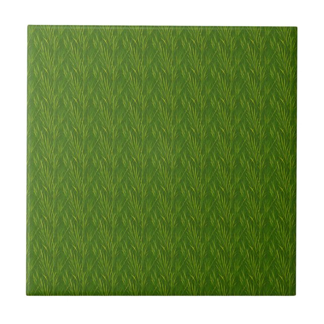 Seamless Green Grass Pattern – Nature-Inspired Bot Tile (Front)