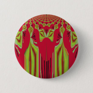 Seamless Hakuna Matata design 2 Inch Round Button