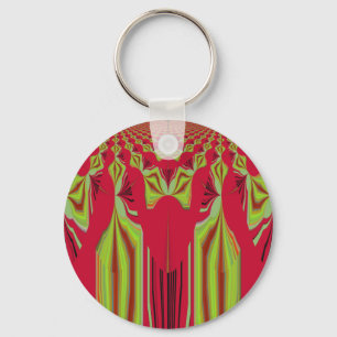 Seamless Hakuna Matata design Keychain