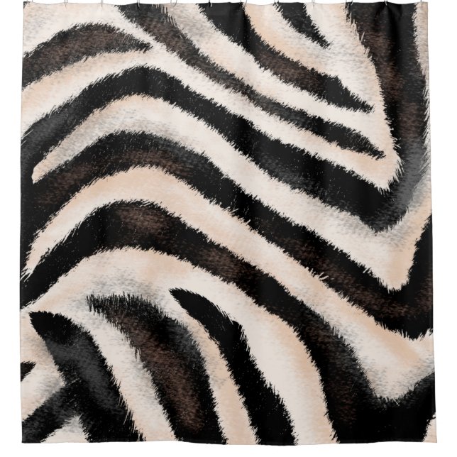 Seamless hand drawing zebra texture, animal print, (Front)