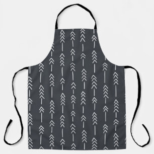 Seamless hand drawn geometric tribal pattern with  apron