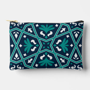 Seamless Islamic Colorful Ceramic   Accessory Pouch