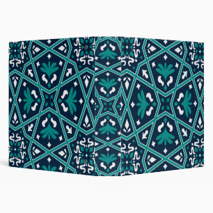 Seamless Islamic Colorful Ceramic   Binder