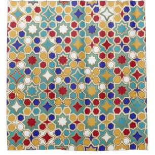 Seamless Islamic patterns in colour. Islamic ornam