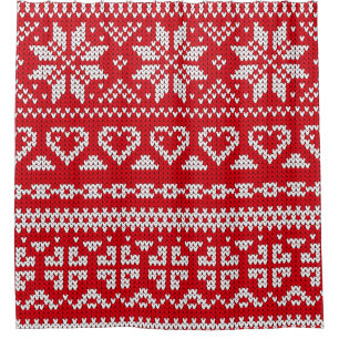 Seamless knitting pattern Norway festive sweater d