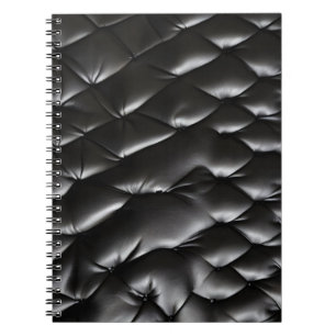 Seamless leather texture pattern notebook