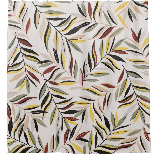 seamless leaves pattern on grey backgroundpattern, (Front)