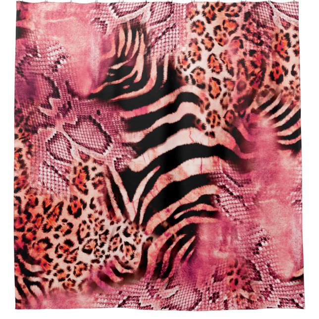 Seamless leopard pattern, abstract zebra. leopard, (Front)