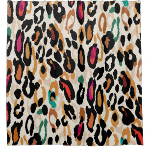 Seamless leopard print pattern