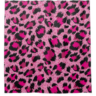 Seamless luxury pink leopard pattern.