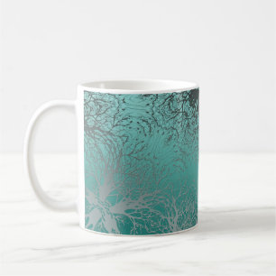 Seamless mandala kaleidoscope coffee mug