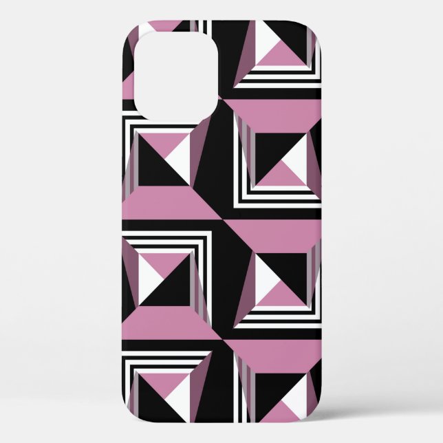 Seamless modern squares pattern Case-Mate iPhone case (Back)