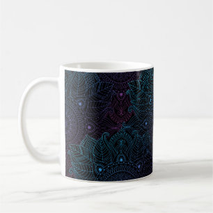 Seamless oriental arabesque pattern. Laced decorat Coffee Mug
