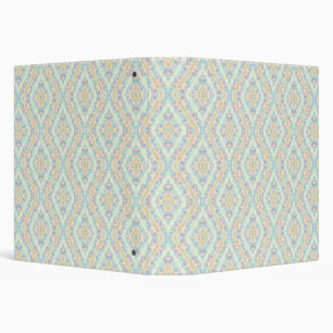 Seamless ornamental decor pattern chequered pastel binder