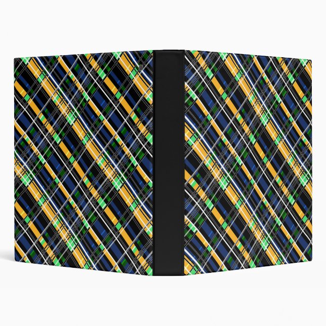 Seamless ornamental decor pattern chequered plaid binder (Background)